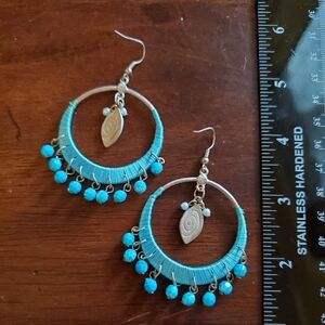 Circle Dangle Earrings